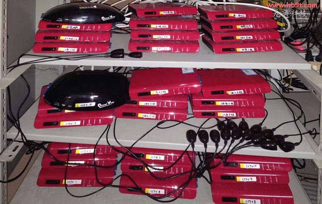 孝感市有線電視前端改造機(jī)頂盒